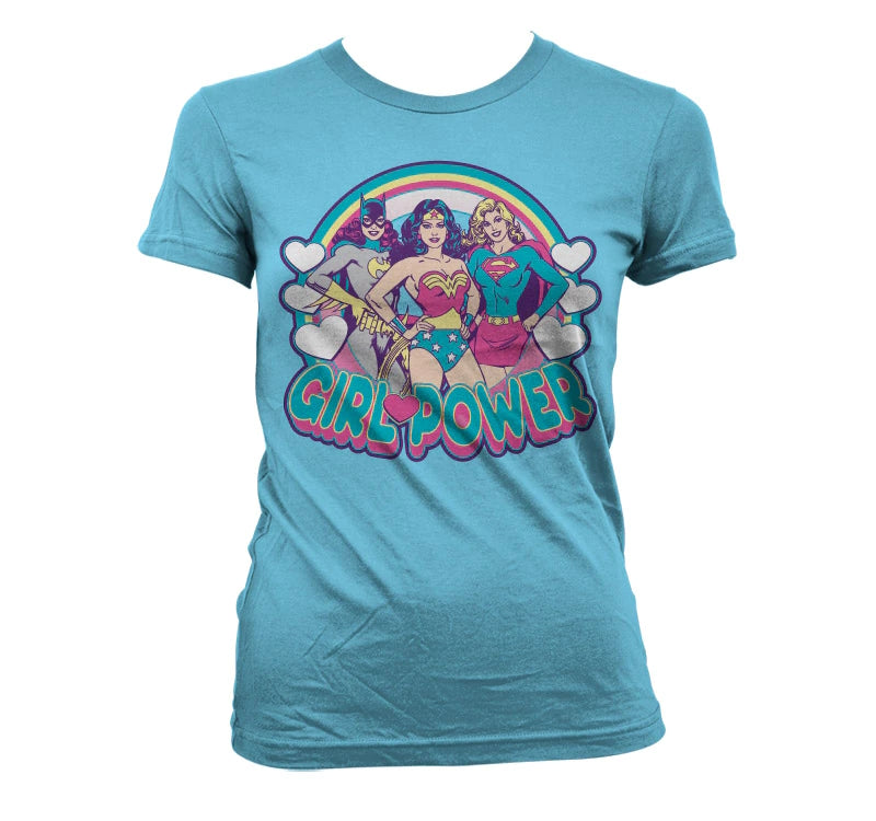 DC comics girlpower kvinde t-shirt
