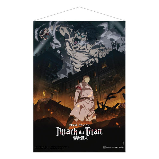 Attack on Titan: The Final Season Wallscroll Teil 1 Key Visual 1 50 x 70 cm