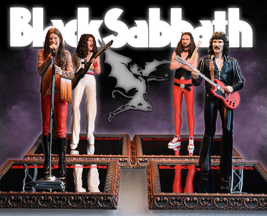 Black Sabbath Rock Iconz Statue 4er-Pack Sabotage Era 23 cm