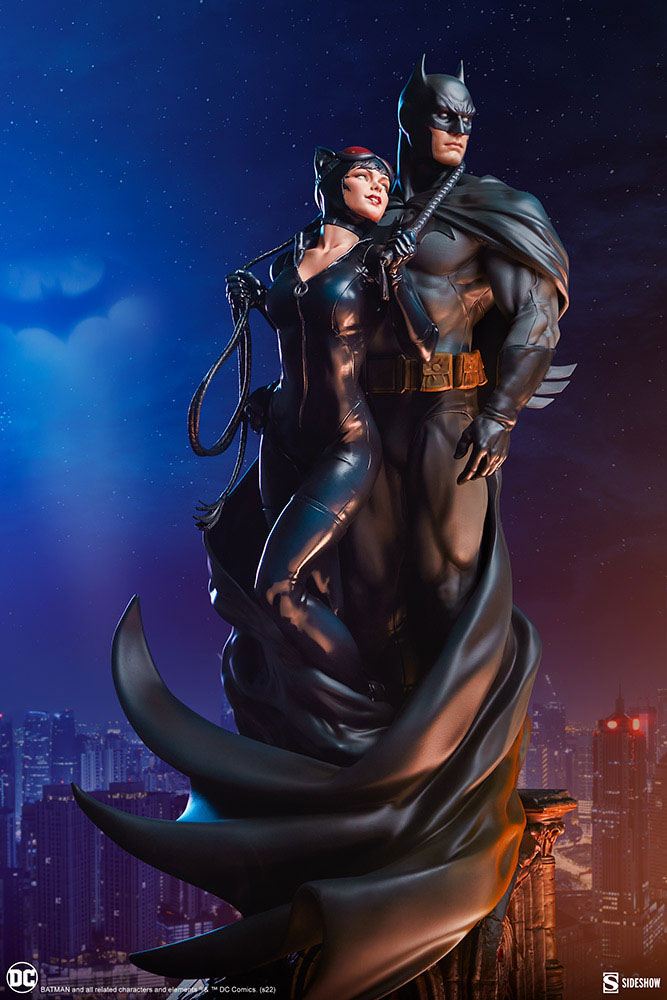 DC Comics Diorama Batman &amp; Catwoman 51 cm