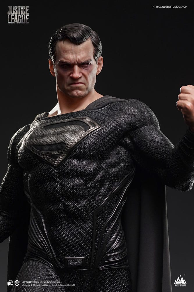 DC Comics Statue 1/3 Superman Black Suit Version Regular Edition 80 cm