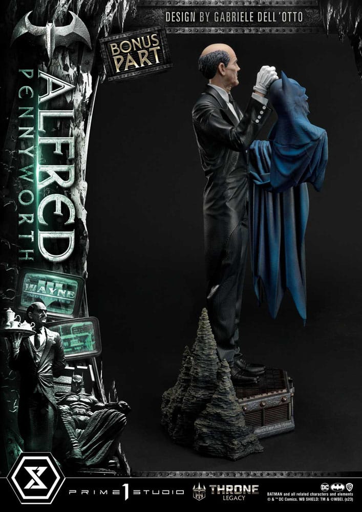 DC Comics Throne Legacy Series Statue Alfred Pennyworth (Batman Comics) Bonusversion 57 cm