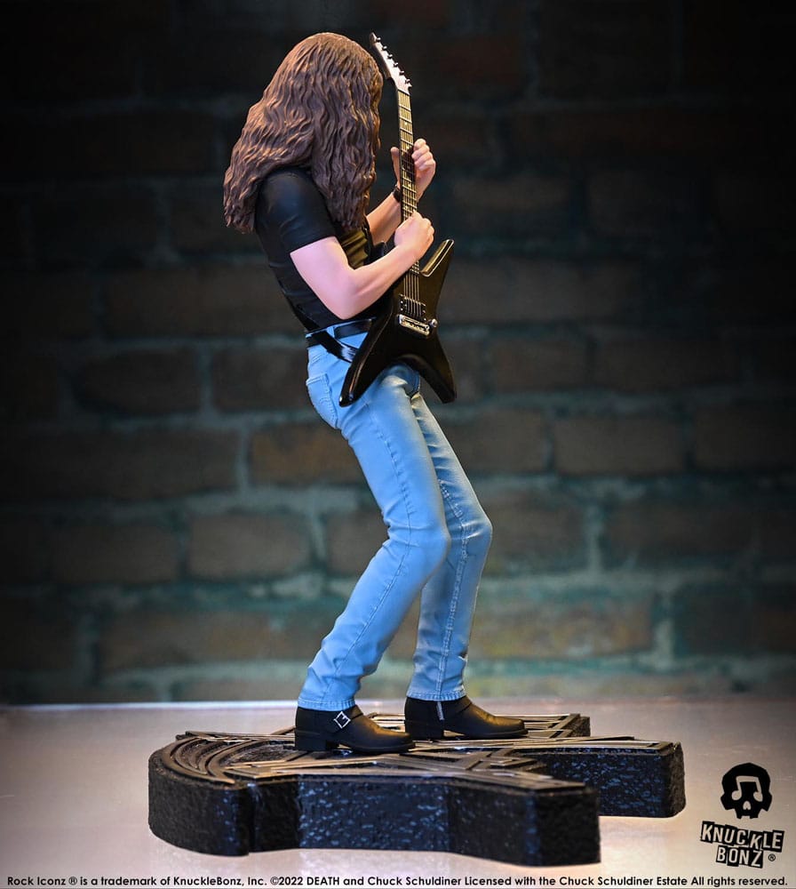 Death Rock Iconz Statue Chuck Schuldiner 22 cm