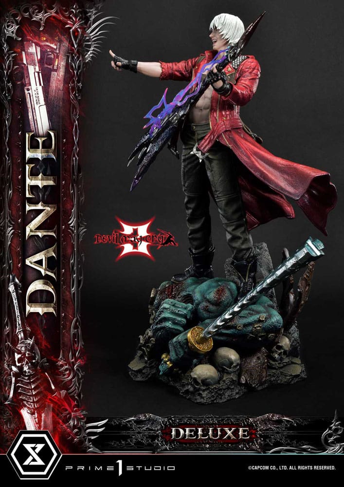 Devil May Cry 3 Ultimate Premium Masterline Series Statue 1/4 Dante Deluxe Version 67 cm