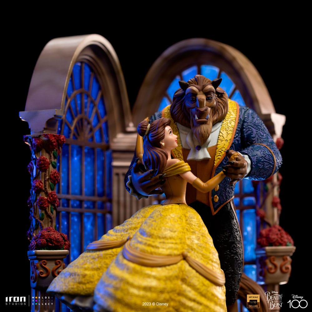 Disney Art Scale Deluxe Statue 1/10 Die Schöne und das Biest 29 cm