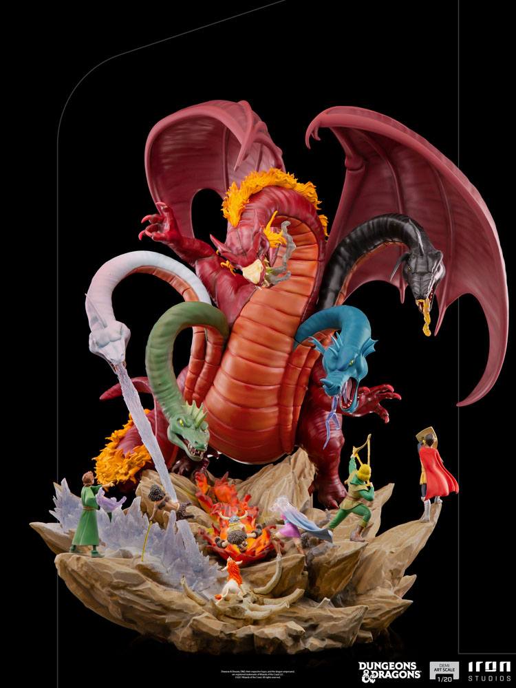 Dungeons & Dragons Demi Art Scale Statue 1/20 Tiamat Battle 56 cm