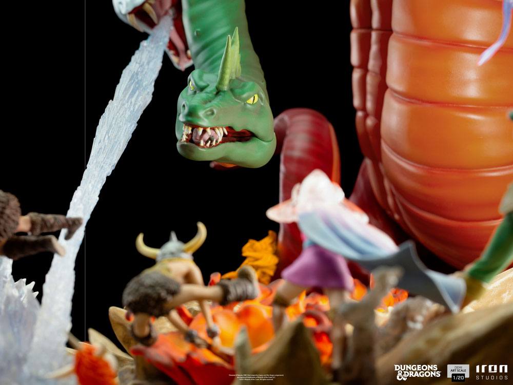 Dungeons &amp; Dragons Demi Art Scale Statue 1/20 Tiamat Battle 56 cm