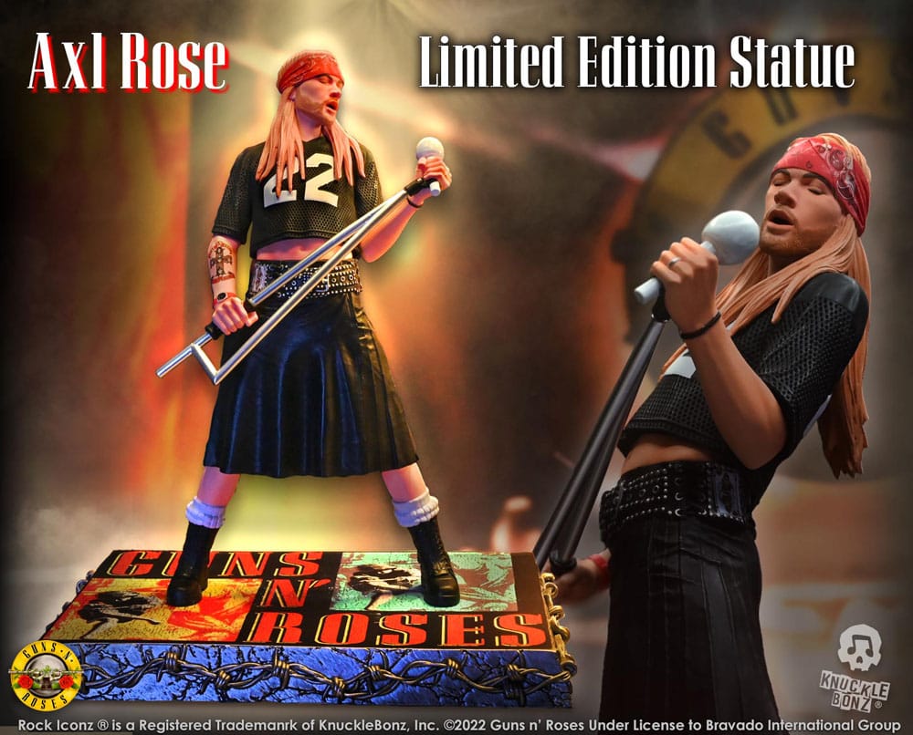 Guns N' Roses Rock Iconz Statue Axl Rose II 22 cm