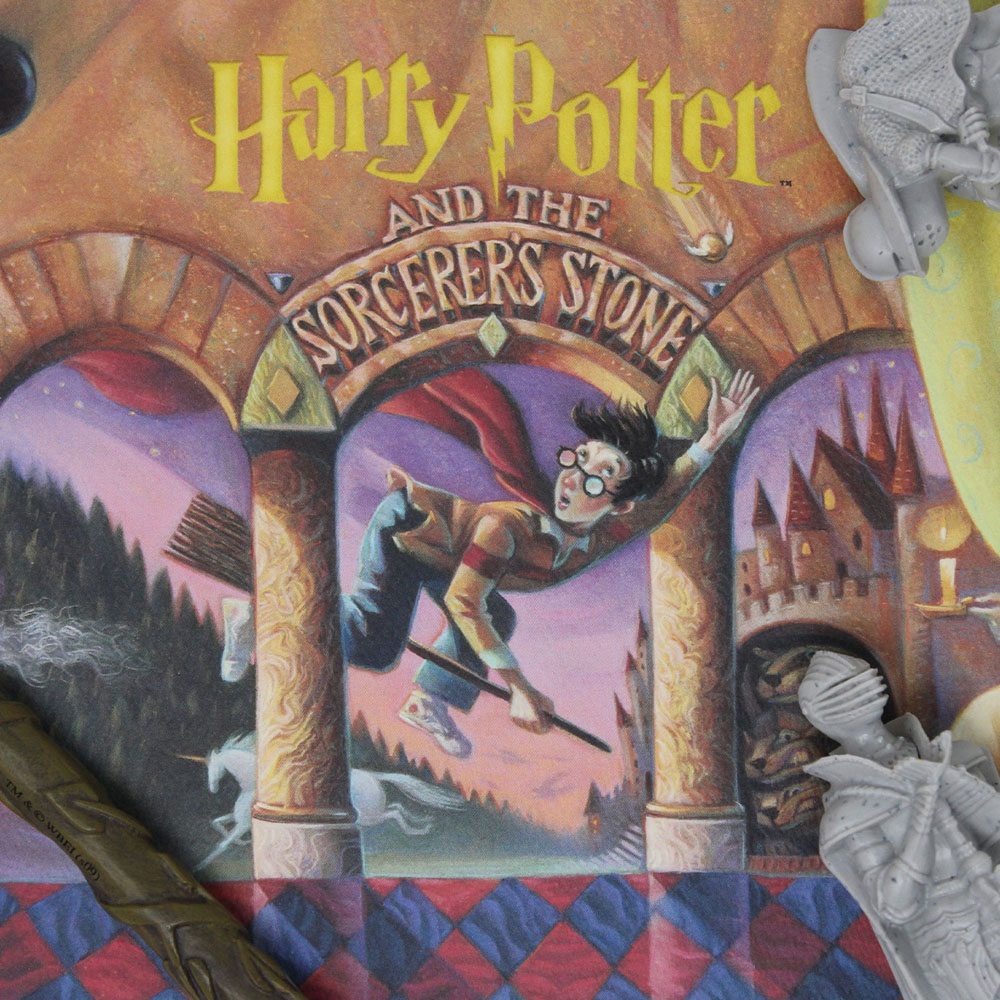Harry Potter Kunstdruck „Stein der Weisen“, Buchcover-Kunstwerk, limitierte Auflage, 42 x 30 cm