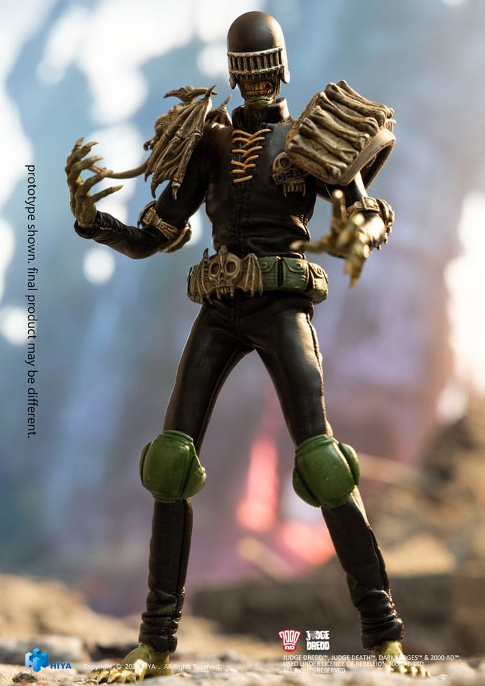 Judge Dredd Exquisite Super Series Action Figure 1/12 Judge Death 16 cm