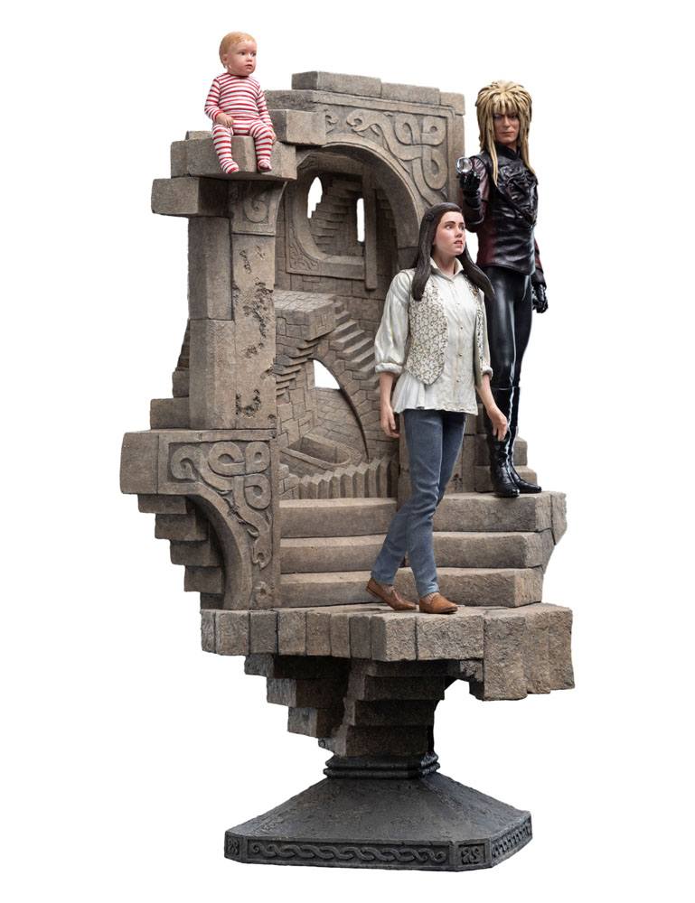 Labyrinth Statue 1/6 Sarah &amp; Jareth in the Illusionary Maze 57 cm