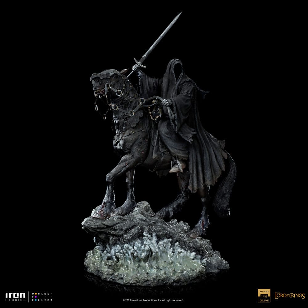 Lord Of The Rings Deluxe Art Scale Statue 1/10 Nazgul on Horse 42 cm