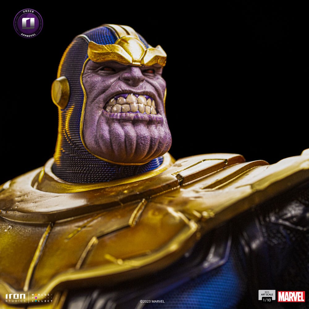 Marvel BDS Art Scale Statue 1/10 Thanos Infinity Gaunlet Diorama 30 cm