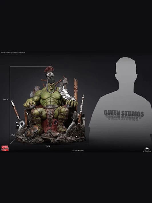 Marvel Comics Statue 1/4 Green Scar Hulk Premium Version 67 cm