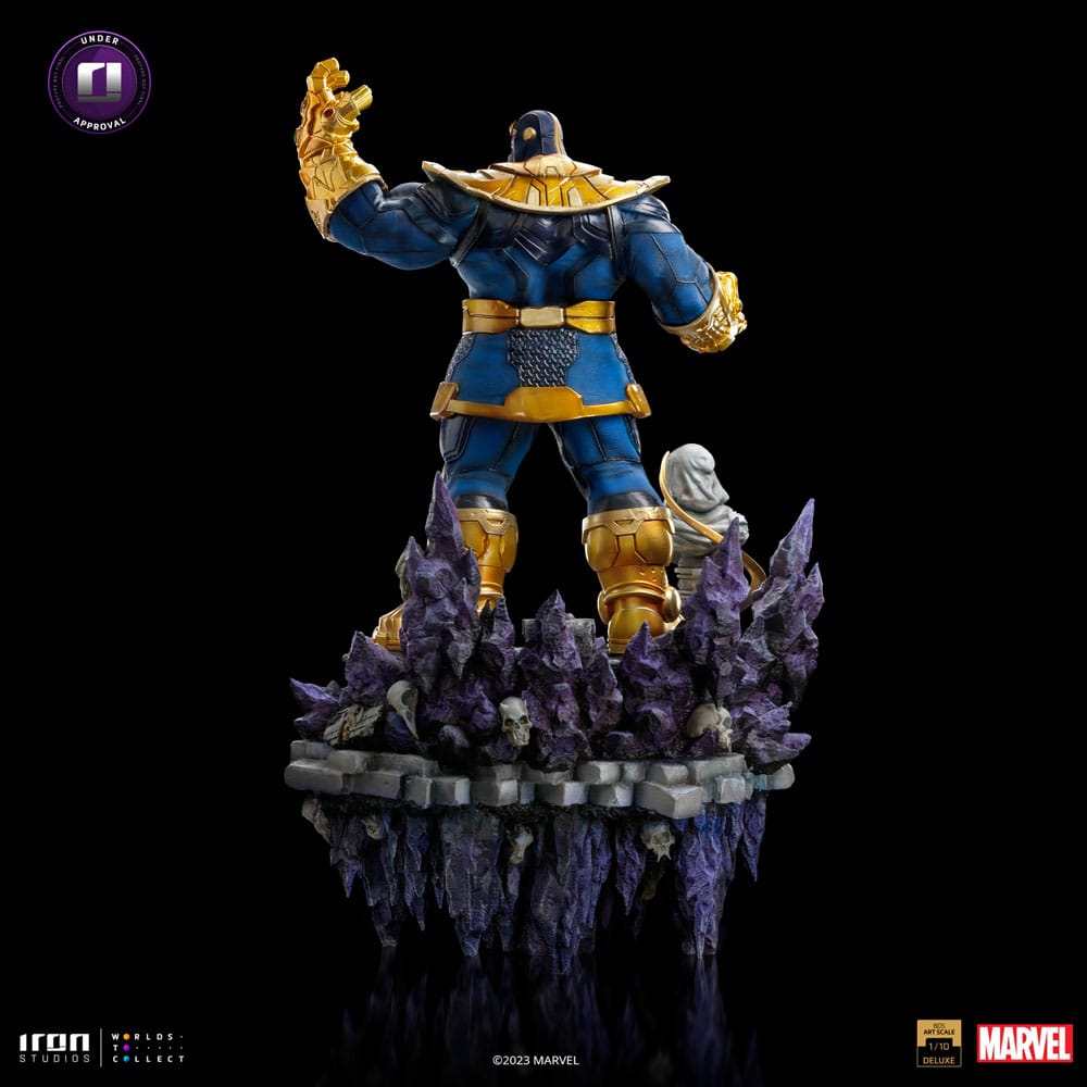 Marvel Deluxe BDS Art Scale Statue 1/10 Thanos Infinity Gaunlet Diorama 42 cm