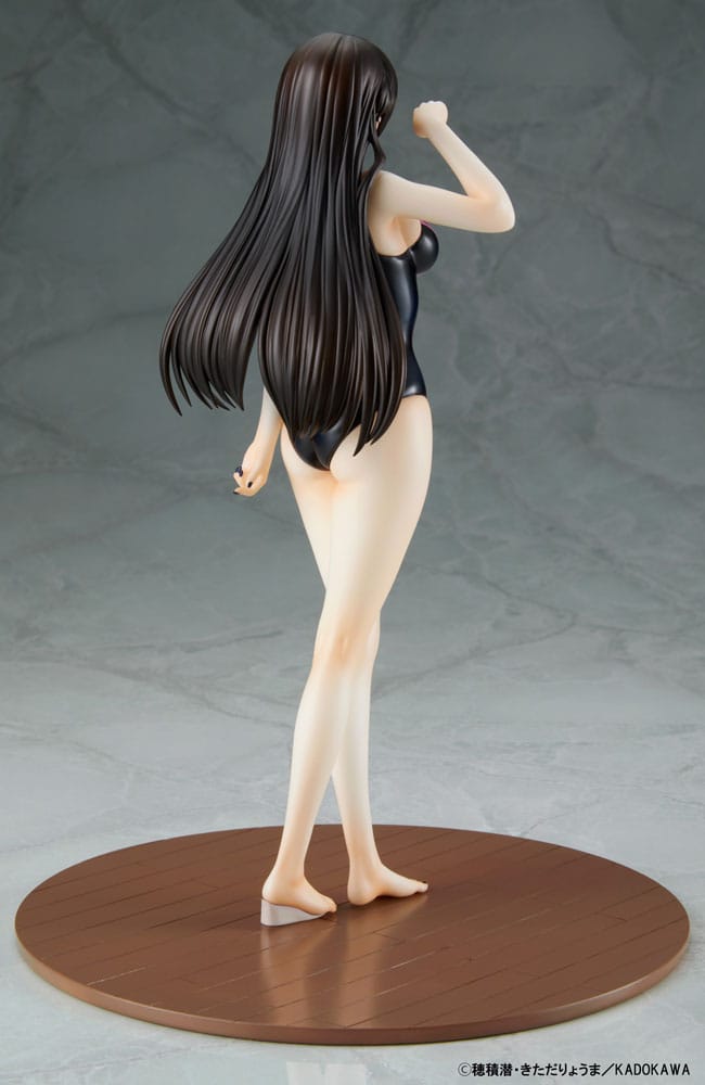 Mishiranu Joshikousei ni Kankinsareta Mangaka no Hanashi PVC-Statue 1/6 Konata Wettkampf-Badeanzug und Katzen-Dessous-Kostümset 26 cm