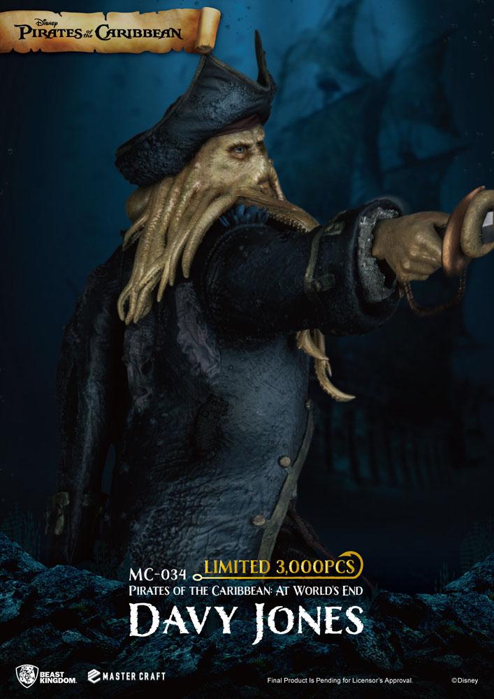 Pirates of the Caribbean: At World's End Master Craft Statue Davy Jones 42 cm