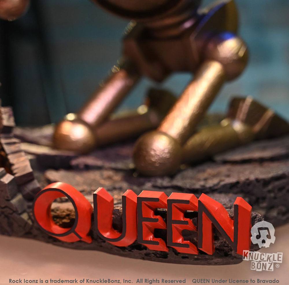 Queen 3D Vinyl Statue Queen Robot (News of the World) 20 x 21 x 24 cm