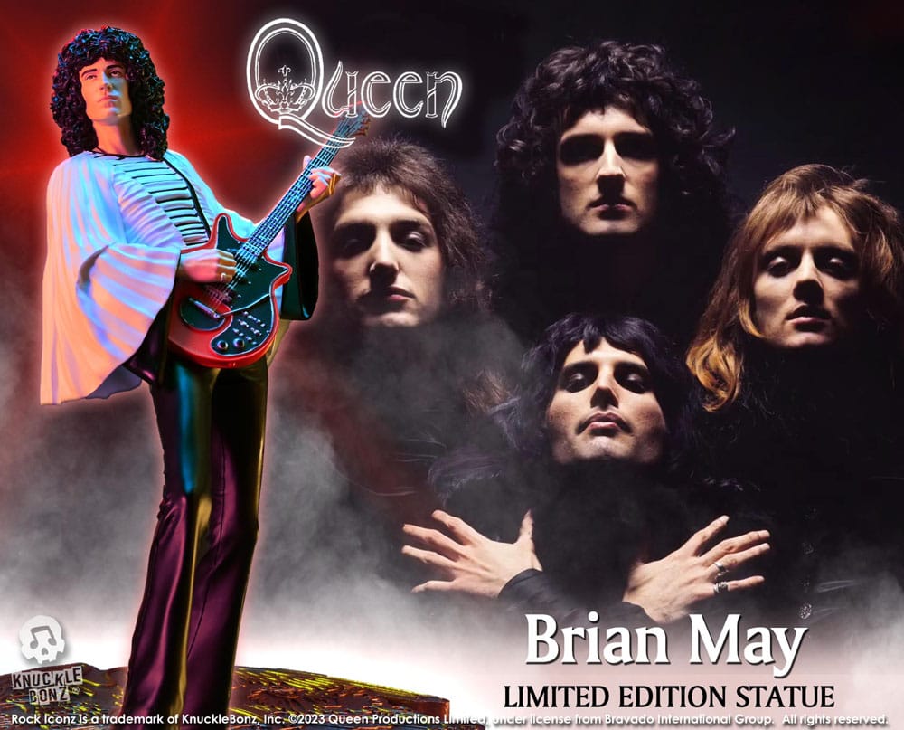 Queen Rock Iconz Statue Brian May II (Sheer Heart Attack Era) 23 cm