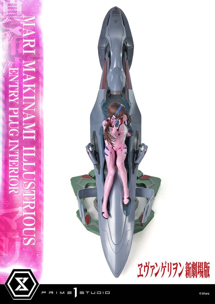Rebuild of Evangelion Ultimate Premium Masterline Series Statue 1/4 Mari Makinami Illustrious Bonus Ver. 64 cm