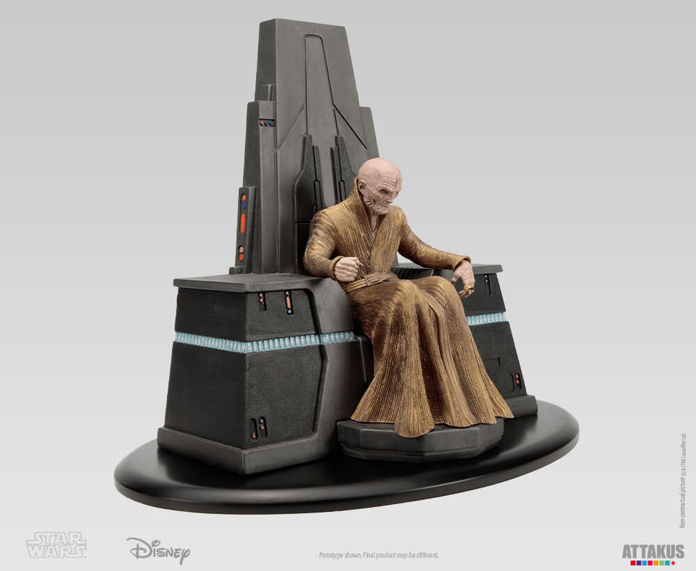 Snoke sur son trône 1/10e – Star wars