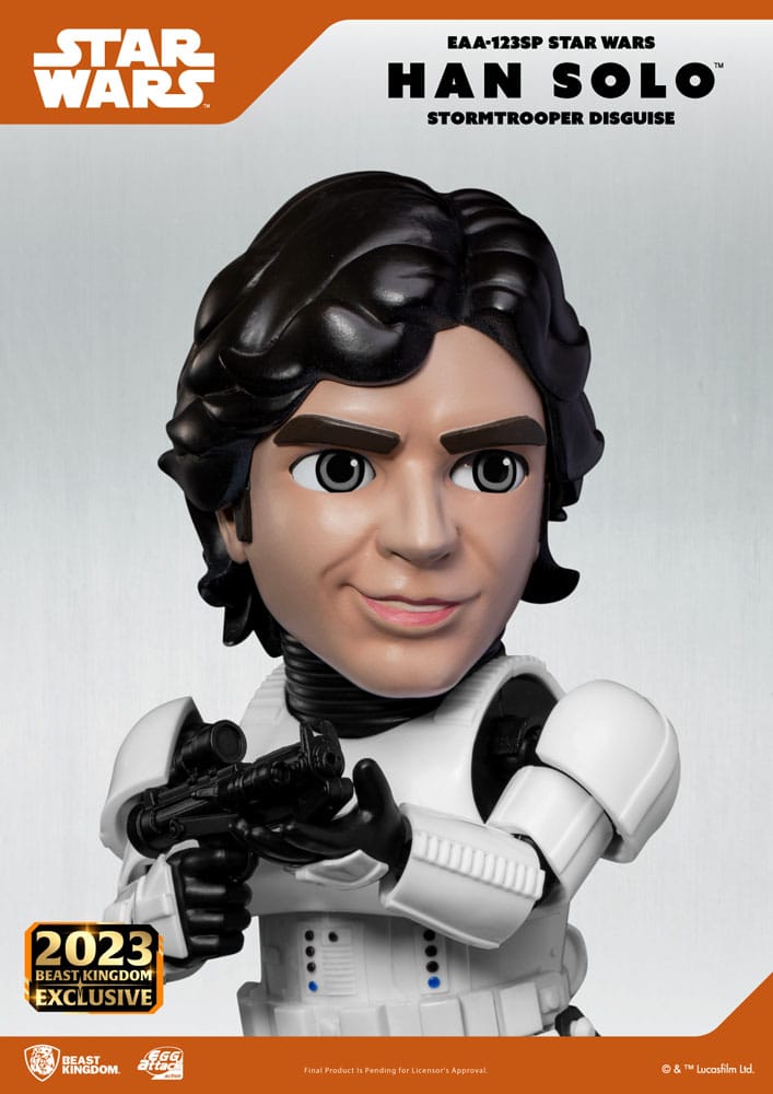Star Wars Egg Attack Statue Han Solo (Stormtrooper Disguise) 17 cm