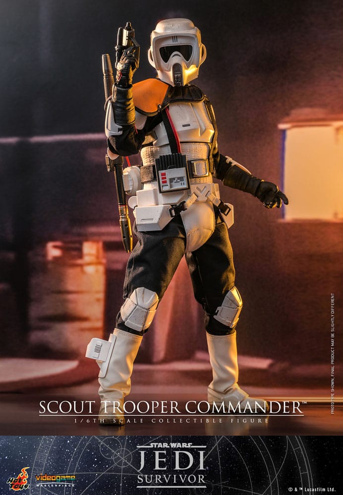 Star Wars: Jedi Survivor Videogame Masterpiece Actionfigur 1/6 Scout Trooper Commander 30 cm