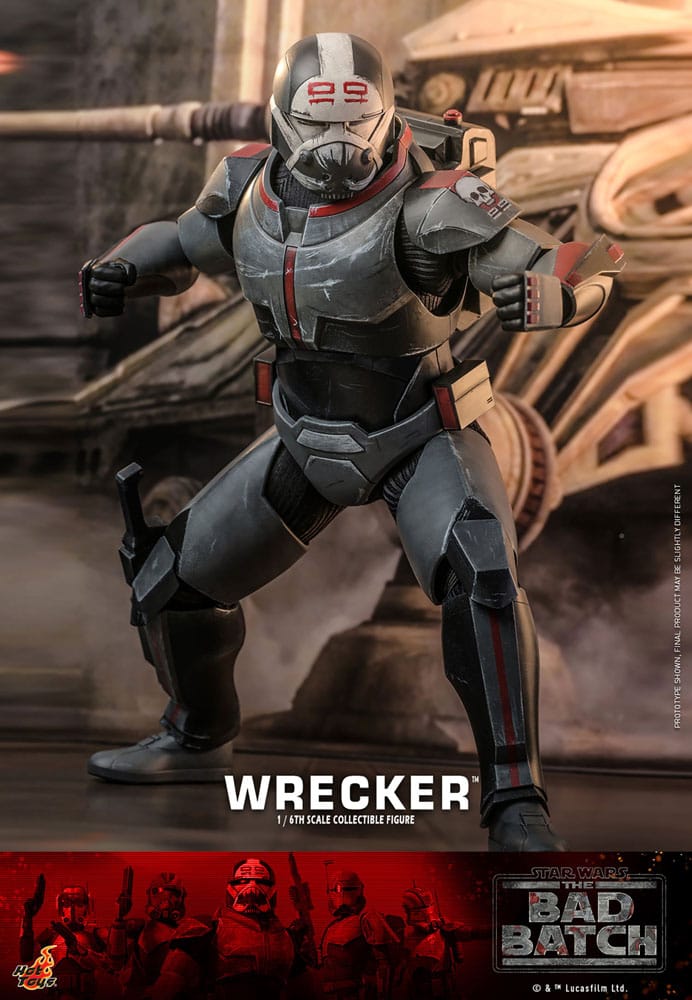 Star Wars: The Bad Batch Action Figure 1/6 Wrecker 33 cm