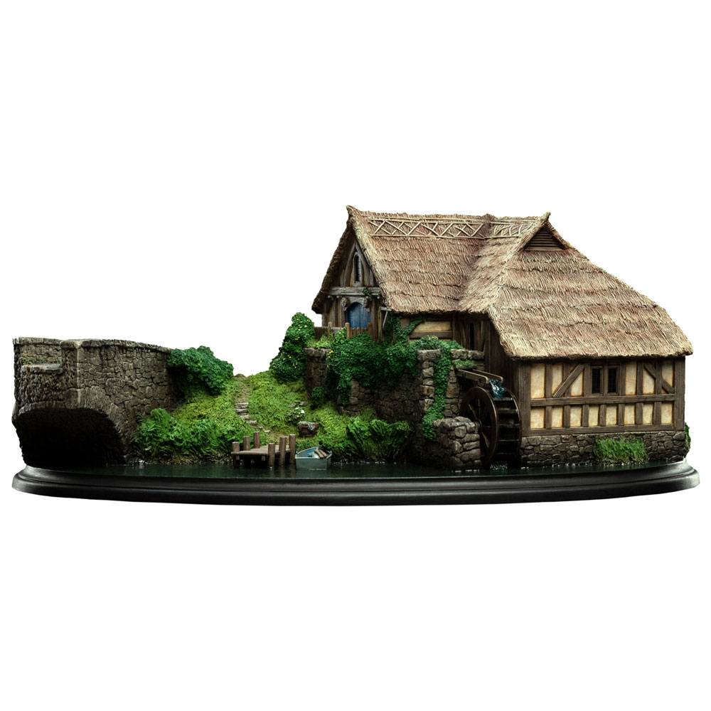 The Hobbit: An Unexpected Journey Hobbiton Mill &amp; Bridge Environment 31 x 17 cm