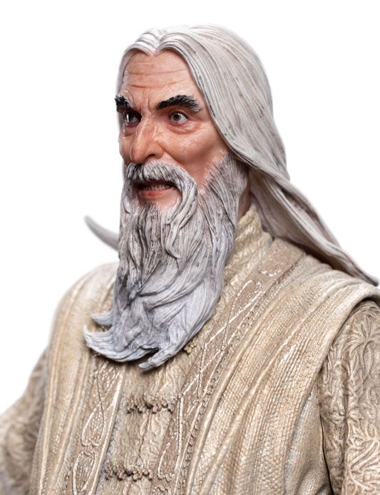 Der Herr der Ringe Figuren von Fandom PVC Statue Saruman der Weiße 26 cm