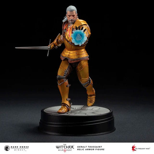 The Witcher 3 PVC Statue Geralt Toussaint Reliktrüstung 20 cm