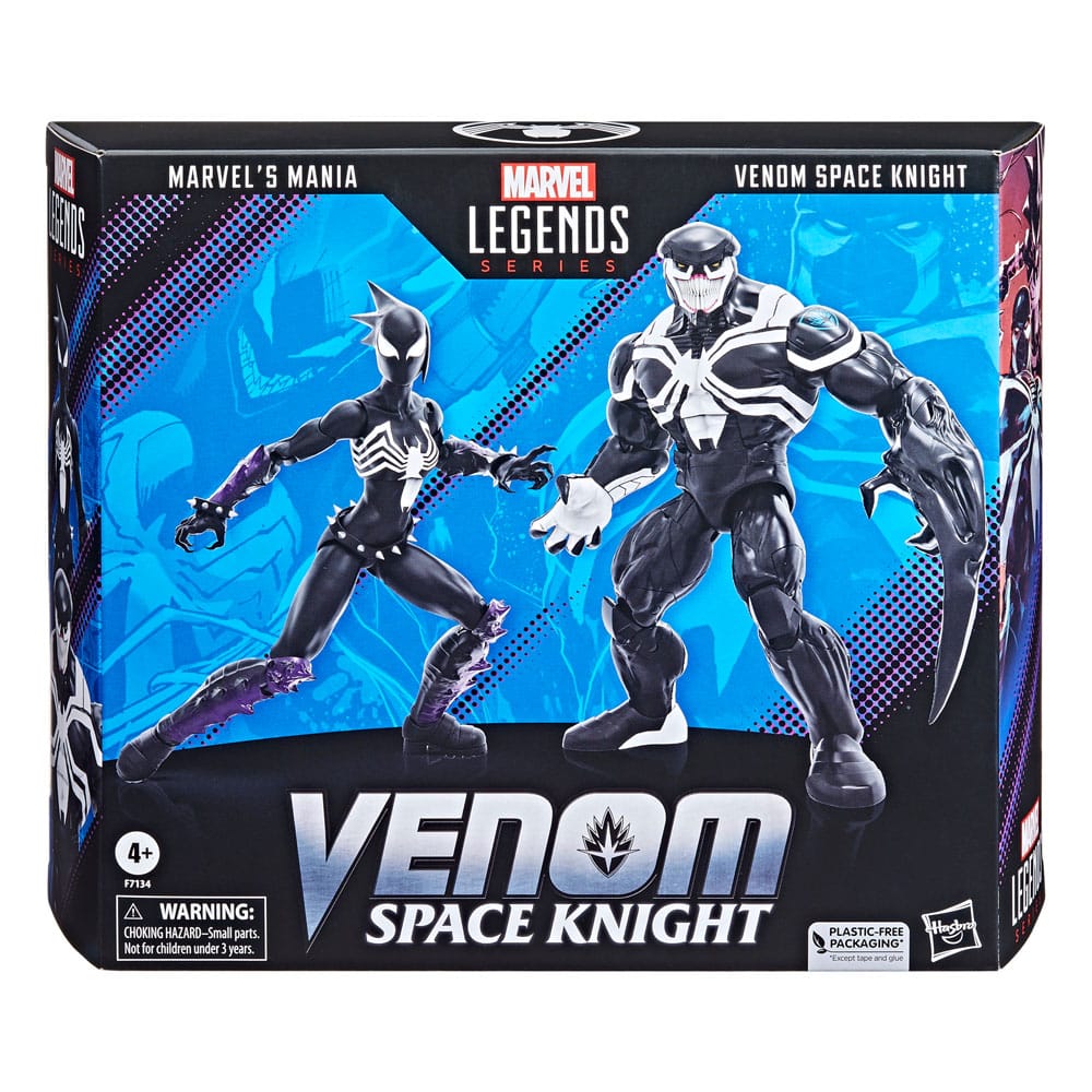 Venom: Space Knight Marvel Legends Action Figure 2-Pack Marvel's Mania &amp; Venom Space Knight 15 cm