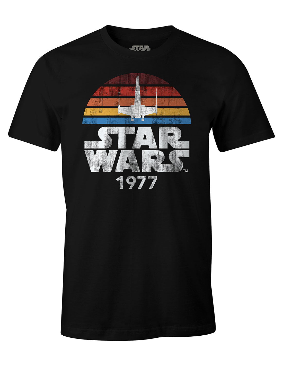 Sort Star Wars 1977 t-shirt