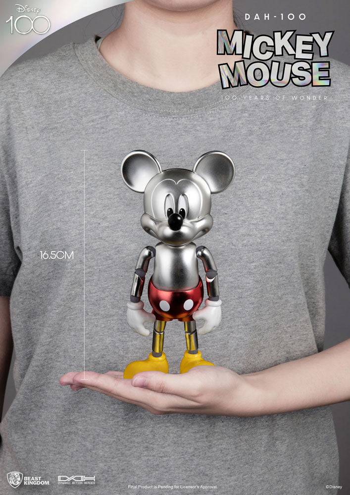 Disney 100 Years of Wonder Dynamic 8ction Heroes Actionfigur 1/9 Mickey Mouse 16 cm