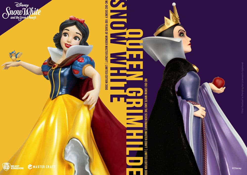 Disney Schneewittchen und die sieben Zwerge Master Craft Statue Königin Grimhilde 41 cm