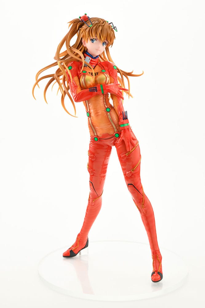 Evangelion 2.0 You Can (Not) Advance PVC Statue 1/4 Asuka Shikinami Langley Test Plugsuit Smile Ver. 40 cm
