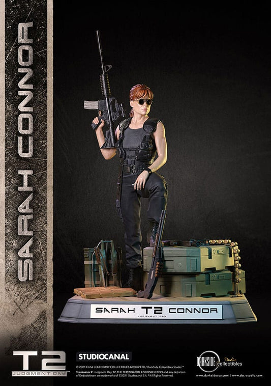 Terminator 2 Judgment Day Premium Statue 1/3 Sarah Connor T2 30th Anniversary Edition 71 cm
