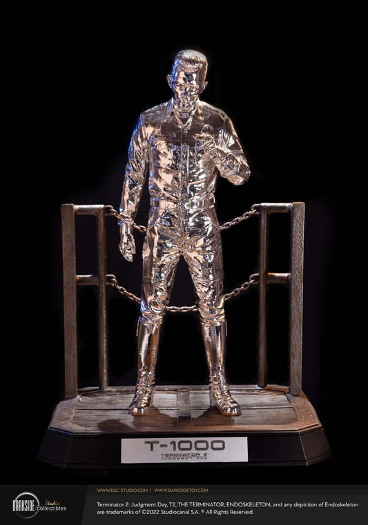 Terminator 2 Judgment Day Premium Statue 1/3 T-1000 Liquid Metal 30th Anniversary Edition 70 cm