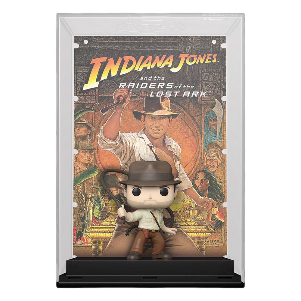 Indiana Jones POP! Filmplakat &amp; Figur RotLA 9 cm