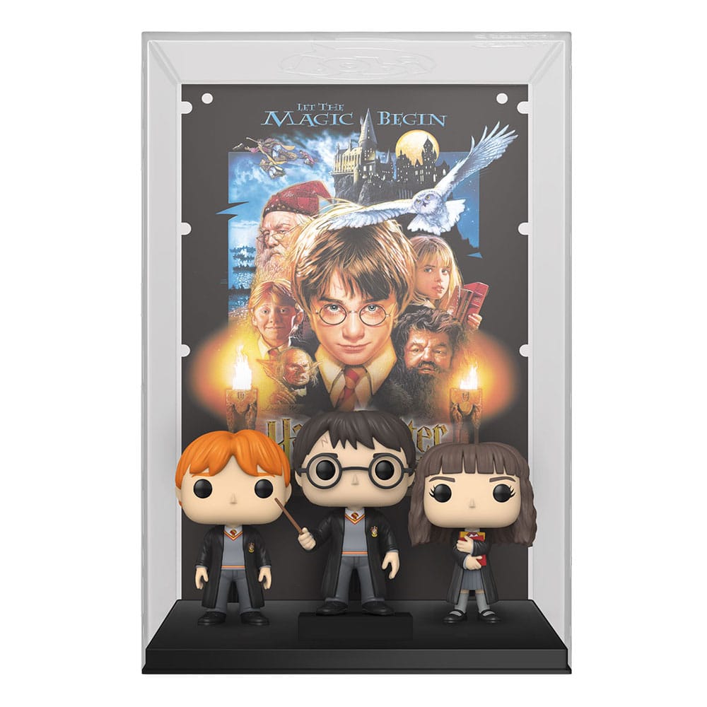 Harry Potter POP! Movie Poster &amp; Figure Sorcerer's Stone 9 cm