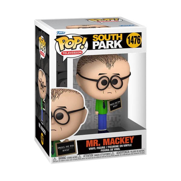 South Park POP! TV-Vinylfigur Mr. Mackey mit Schild 9 cm