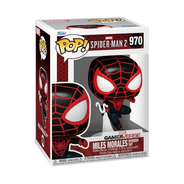 Spider-Man 2 POP! Games Vinylfigur Miles Morales 9 cm