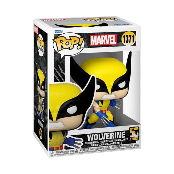 Marvel POP! Marvel Vinyl Figure Wolverine 50th - Ultimate Wolverine (Classic) 9 cm