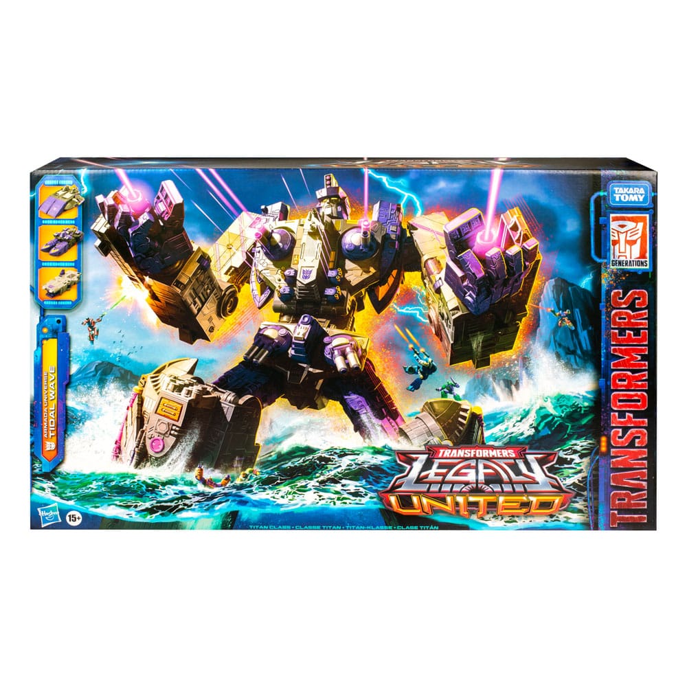Transformers Generations Legacy United Titan Class Action Figure Armada Universe Tidal Wave 48 cm