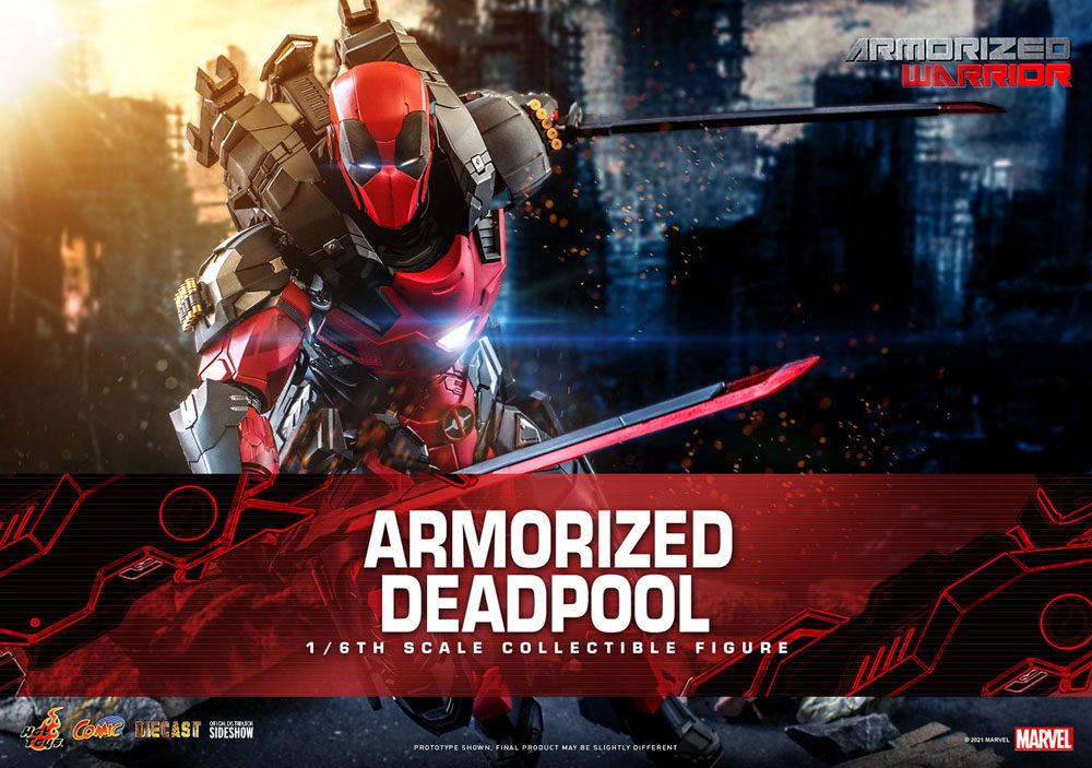 Marvel Comic Masterpiece Action Figure 1/6 Armored Deadpool 33 cm