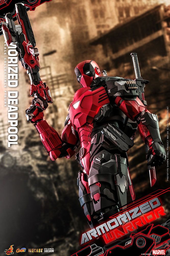 Marvel Comic Masterpiece Action Figure 1/6 Armored Deadpool 33 cm
