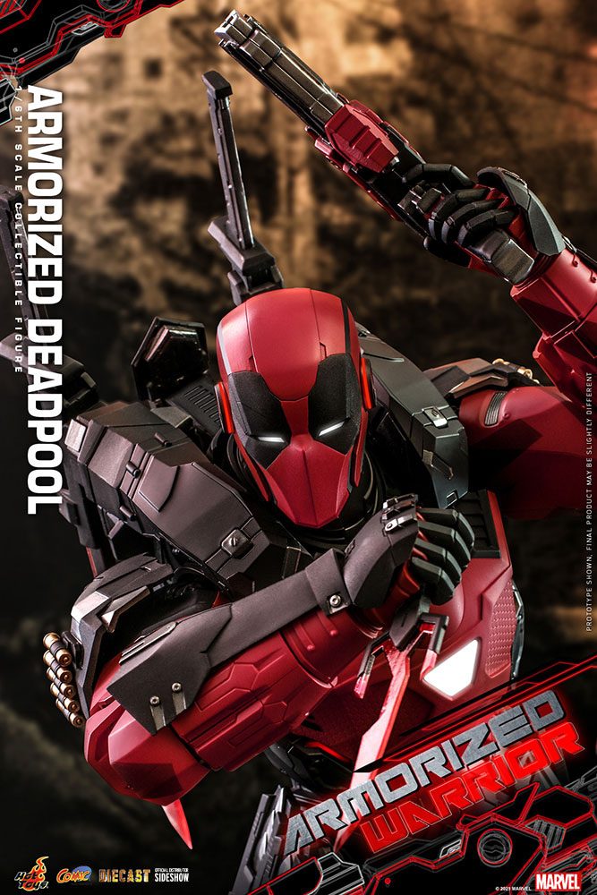 Marvel Comic Masterpiece Action Figure 1/6 Armorized Deadpool 33 cm