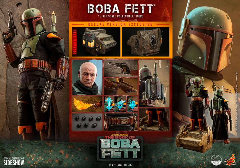 Star Wars: The Book of Boba Fett Action Figure 1/4 Boba Fett (Deluxe Version) 45 cm