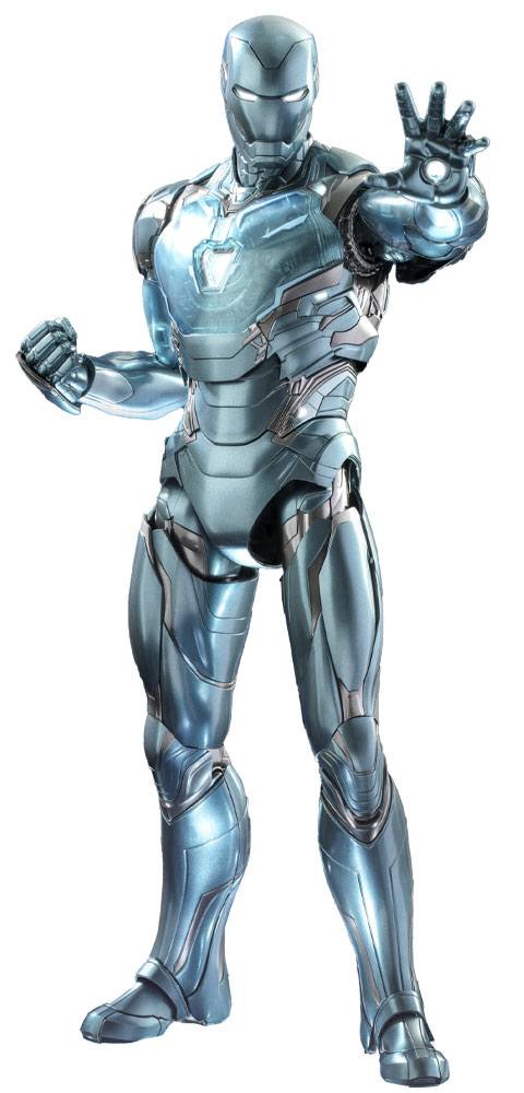 Avengers: Endgame Diecast Actionfigur 1/6 Iron Man Mark LXXXV (holografische Version) 2022 Toy Fair Exclusive 33 cm