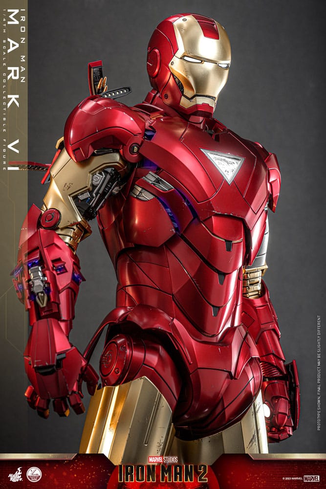 Iron Man 2 Action Figure 1/4 Iron Man Mark VI 48 cm